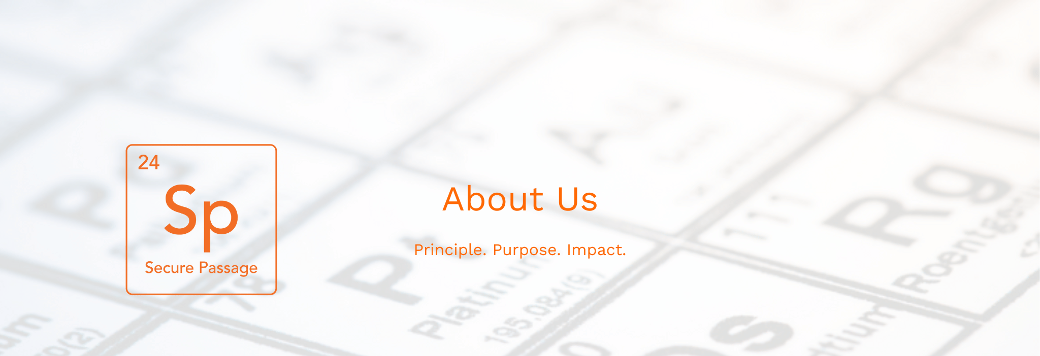 periodic table of elements secure passage