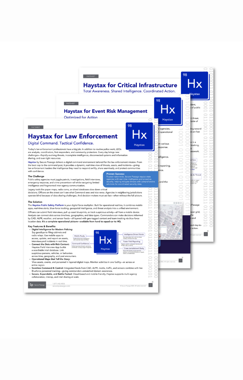Haystax by Secure Passage